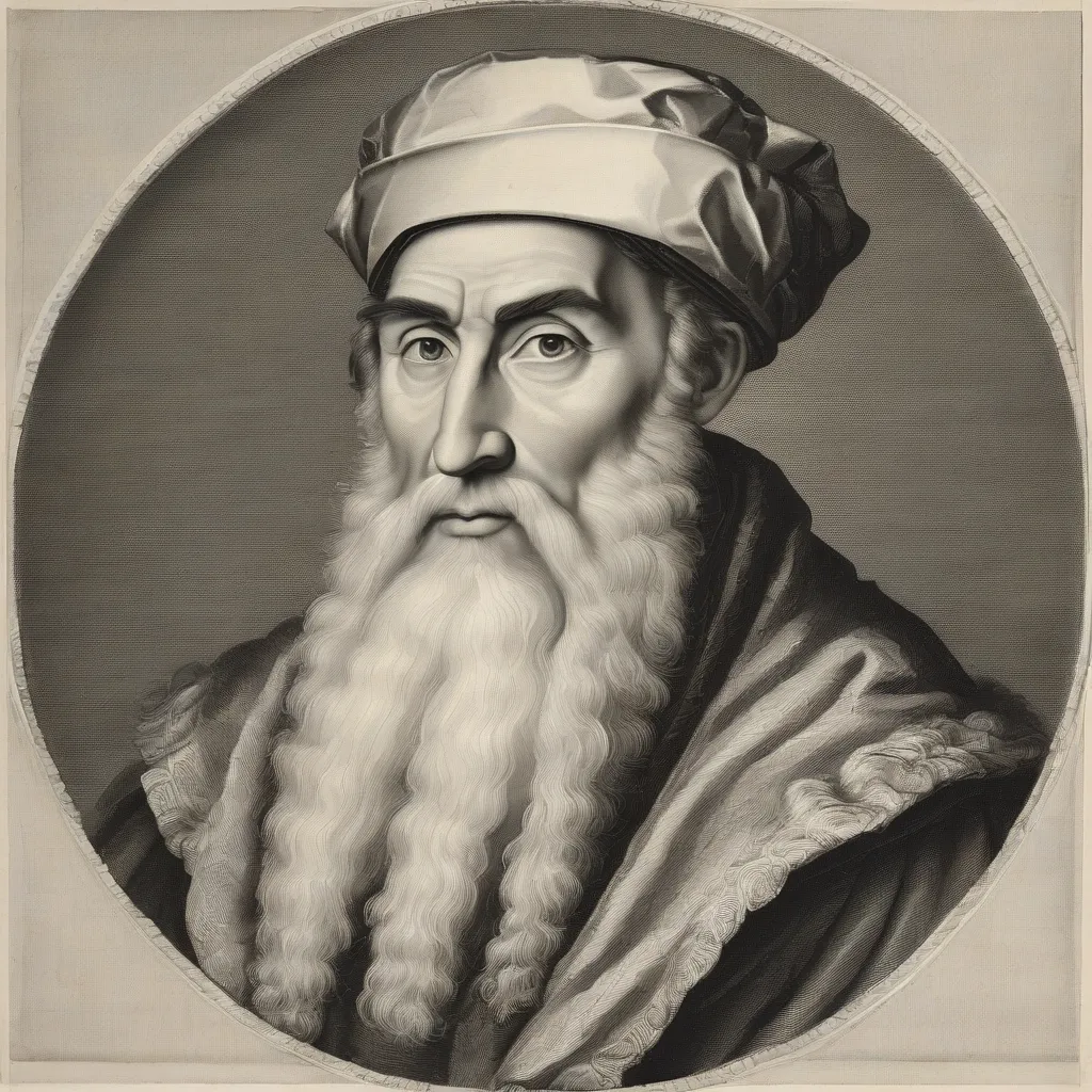 Johannes Gutenberg portrait