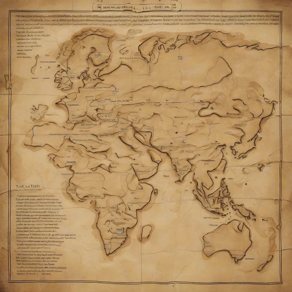 Babylonian clay tablet world map