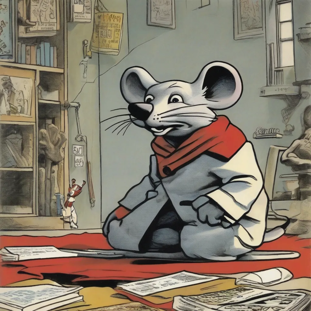 Cover of Maus graphic novel by Art Spiegelman
