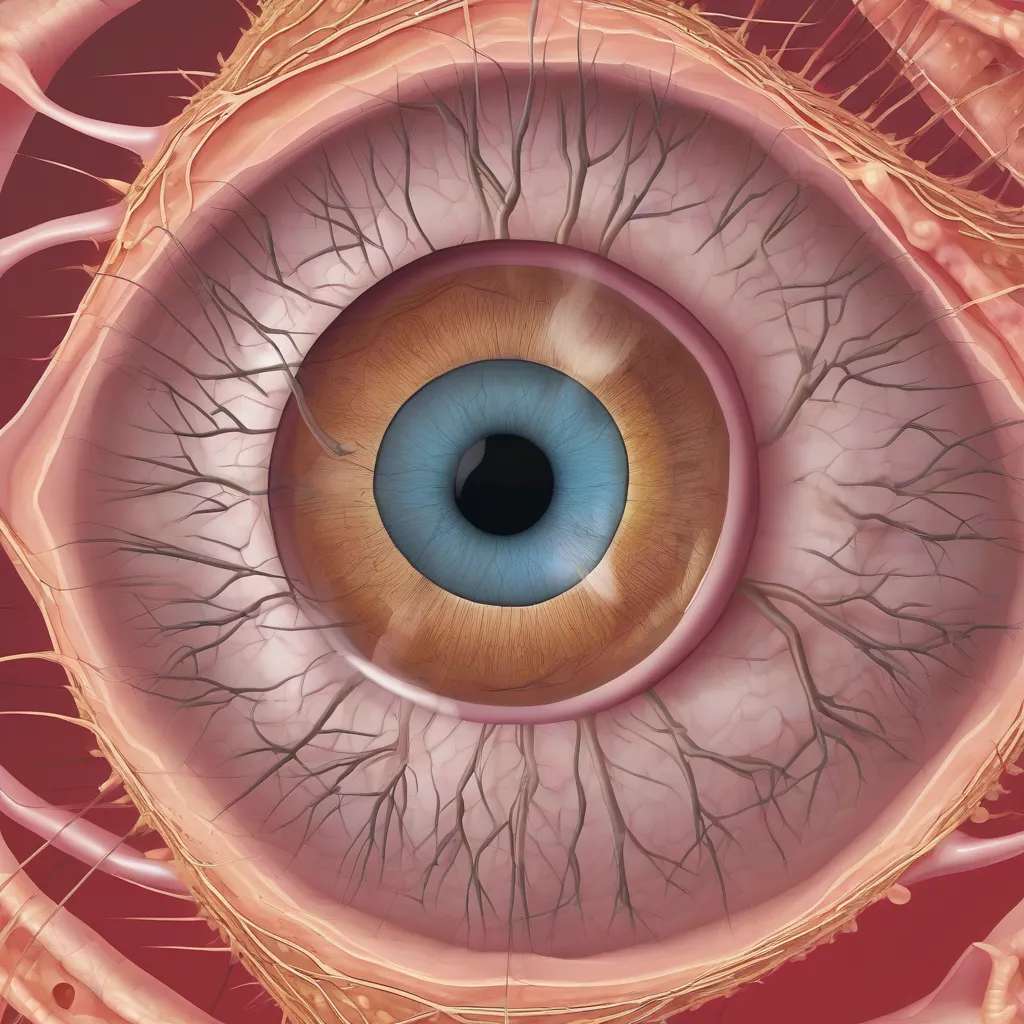 Diagram of the human eye highlighting the retina, rods, and cones.
