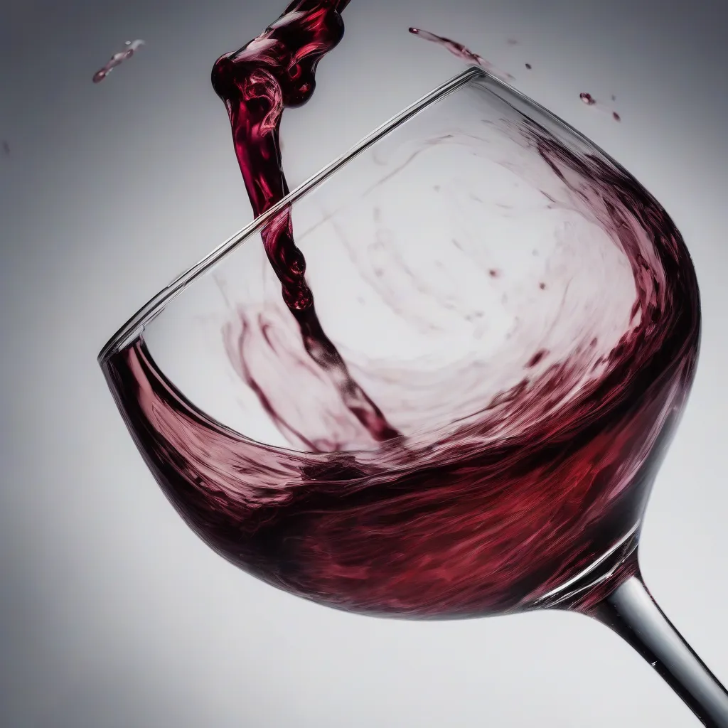 A close-up shot of a person swirling wine in a glass, focusing on the wine's color and movement.